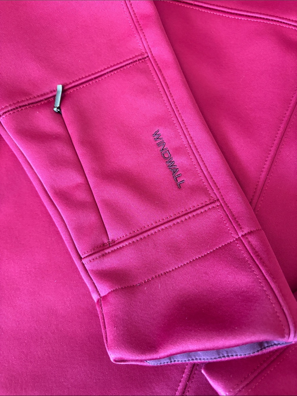 The North Face Raspberry Full-Zip Fleece Jacket - Picture 4 of 6